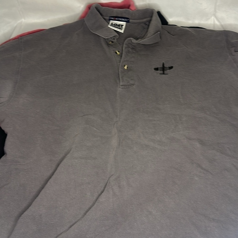 LOST SQUADRON DESIGNS polo vintage polo shirts - Picture 5 of 7